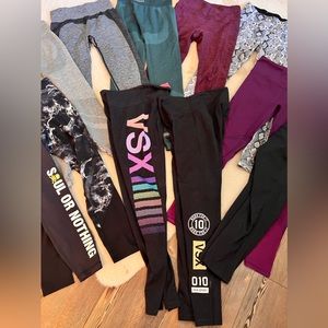 Lot of Victoria Secret Workout Pants
